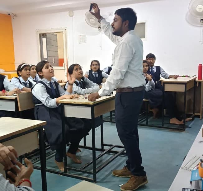 Robotics Workshop at JNV