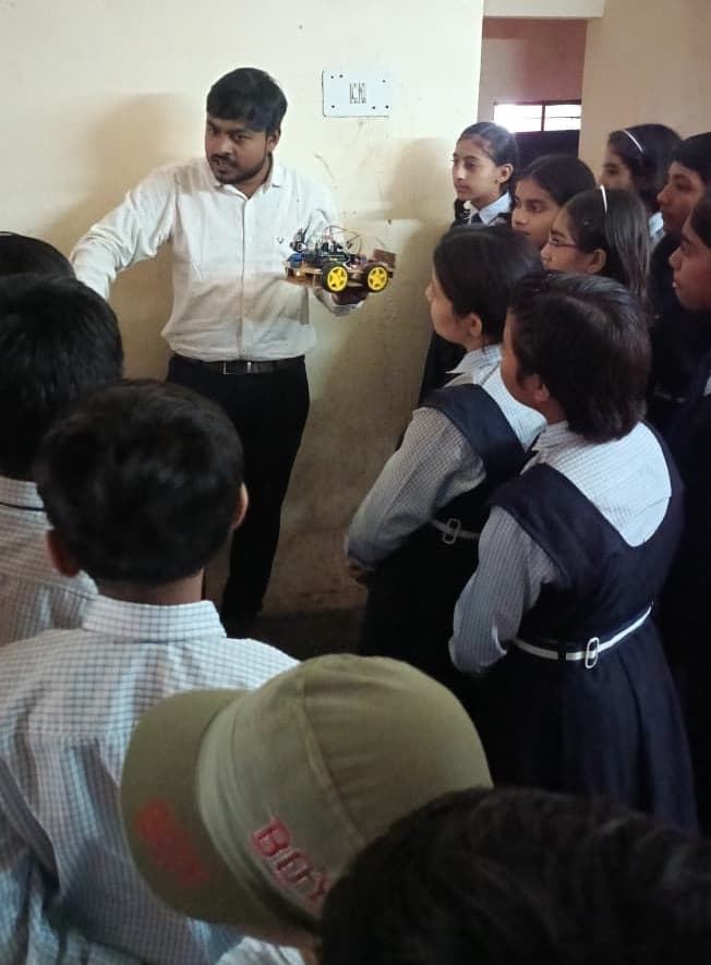 Robotics Workshop at JNV